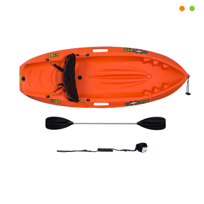 1.8M Kids Canoe Sit on Top Kayak Canoe Fishing Kayak met accessoires door WOOWAVE