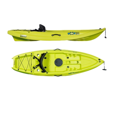 Woowave 2.2m Kinderen Kind Zee Kajak Kanoe met accessoires 14kgs/31lbs Paddlers Max 1