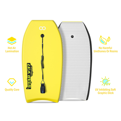 Folding Leash Plug WOOWAVE lichtgewicht 2.14lbs Surfboard met Board Breedte 20.9 Inch