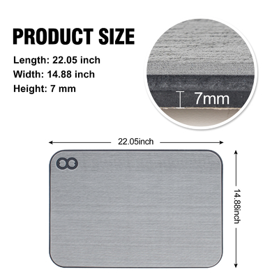 Aanpassen EVA Foam Mat Koeler Pads voor koeler Box Grijze Hout Kleur Hiking Accessoires