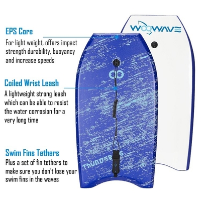 EPS XPE HDPE vouwbare mini surfplank lichtgewicht en gemakkelijk op te slaan Rijderhoogte 4'5'7