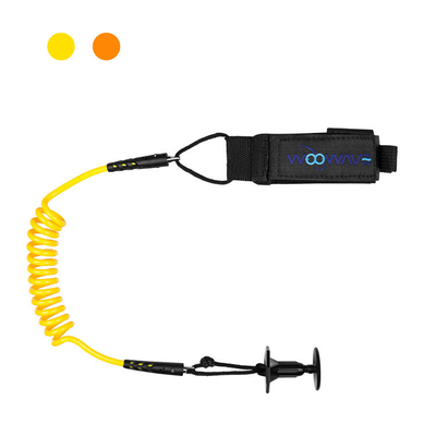 OEM Surf Leash Leg Rope met Polyurethane Coil Voor Surfboards en SUP Boards