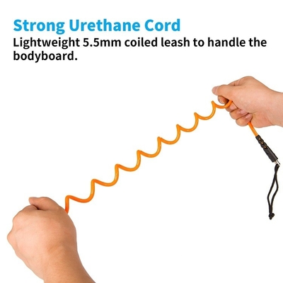 OEM Surf Leash Leg Rope met Polyurethane Coil Voor Surfboards en SUP Boards