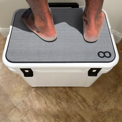 Gepersonaliseerde Eva Foam Cooler Pad voor 22 inch YETI Roadie 60 Cooler gestreepte patroon type