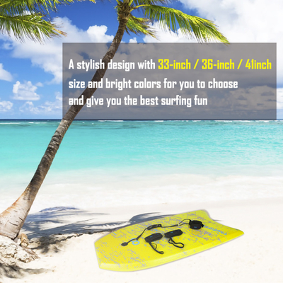 Lichte 36 inch Surfboard Bodyboard met 1.17lbs gewicht en tot 65lbs laadvermogen