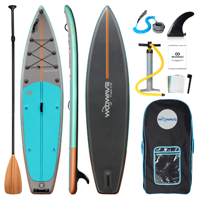 Lichte 11'6&quot; X31'5&quot; X6&quot; Bodyboard met Surf Leash en Paddle Board aangepaste kleur