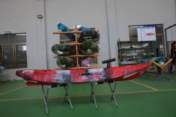 Hull materiaal LLDPE Woowave 2.2m Customized Safety Plastic Sit-on-Top kajak voor 1 persoon