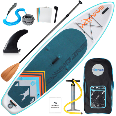 10'2*32'*6' Stand-up paddle board voor watersporten en yoga dubbele laag ontwerp