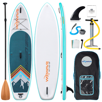 10'2*32'*6' Stand-up paddle board voor watersporten en yoga dubbele laag ontwerp