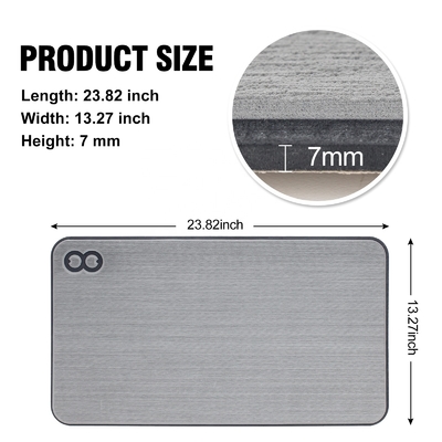 Op maat gemaakte EVA-materiaal schuimkoeler box pad voor RTIC 45 23.82 * 13.27 inch 7mm dikte