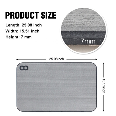 25.08 * 15.51 inch Grey Teak EVA Foam Pad Waterdichte Mat voor koeler Box Isolatie Pads