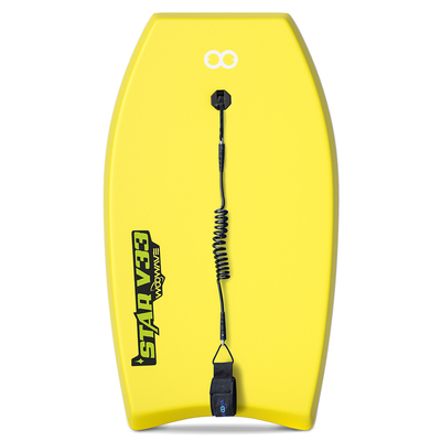 Blauw/geel/groen 33' IXPE Body Board voor kinderen EPS Core Water Sport Surf Bodyboards