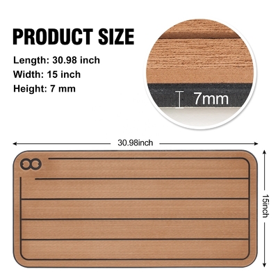Waterdicht op maat ontworpen schuim rubber geïsoleerde mat koeler pad voor YETI 75 camping