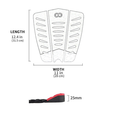 WOOWAVE EVA Foam Surf Traction Pad Unisex Surfers' ultieme prestatieverbetering