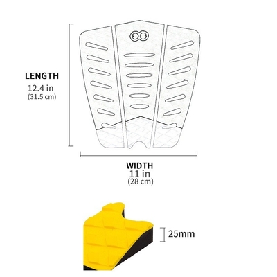 Verbeter je surfprestaties met WOOWAVE Custom Surf Pad Grip Traction Pad Deck