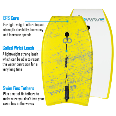 33 inch XPE Body Board voor Beach Kids Surfing Rider Hoogte 2'-4' 60cm-120cm XPE materiaal