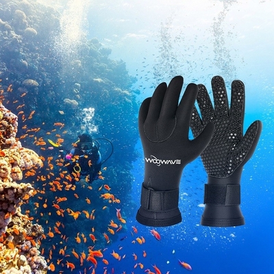 Custom Neoprene Waterdicht 3mm Vijfvinger Watersport Snorkelen Canoe Handschoenen