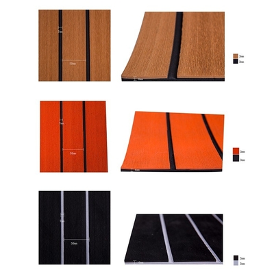 WOOWAVE Custom Design EVA Boat Flooring Coaming Bolster Pads 2400mm*120mm / Op maat