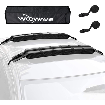 Universal Car Rack voor kajak/surfboard Zwart laadvermogen 65 kg