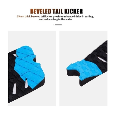 Op maat gemaakte EVA Foam Surf Decking Pad voor meren rivieren WOOWAVE Knee Board Traction Pad