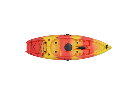 Standaard kenmerken Paddel inbegrepen WOOWAVE Originele Basical Orange 2.2m Vissen kajak