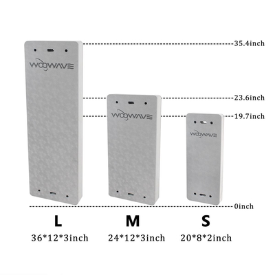 20 inch Custom EVA Foam Boat Flat Fender Grey voor meren rivieren Veiligheid