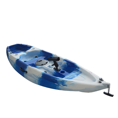 Professionele visserij 2.2M Blauwe Sit On Top kajak met pedaal en 60 kg / 132 lbs laadvermogen