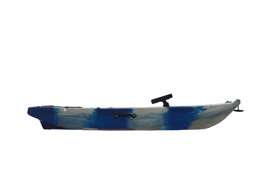 Professionele visserij 2.2M Blauwe Sit On Top kajak met pedaal en 60 kg / 132 lbs laadvermogen