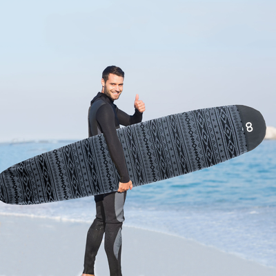 7' 8' 9' Wakesurf Gelegenheid Woowave Surfboard Sock Cover Custom Design Boardsock
