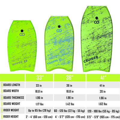 Begin je surfavontuur met de 33 inch Green Woowave Surfboard Leash and Fin