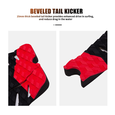 Deck Pad WOOWAVE Custom Surfboard Traction Pad SUP Front Tail Pad EVA schuim voor surfen