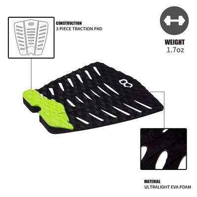 Gepersonaliseerde EVA Foam Surfboard Traction Pad in Pantone Kleur Woowave 3m Deck Knee Pads