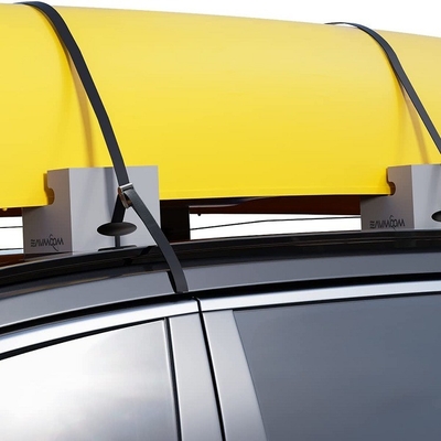 WOOWAVE Deluxe Soft Foam Block Canoe Carrier Kit voor meren en rivieren Makkelijk te installeren