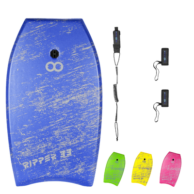 Maak je klaar om op de golven te rijden met 33 inch HDPE Shortboard XPE Bodyboard en Surf Leash