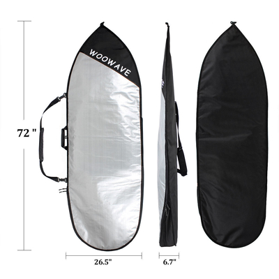Duurzaam Woowave Customized Longboard SUP Bag Cover Carry Bag met 1,51kgs lichtgewicht