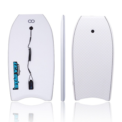 Robuust en duurzaam 37 inch WOOWAVE bodyboard voor surfen Professionele ontwerp in grijs