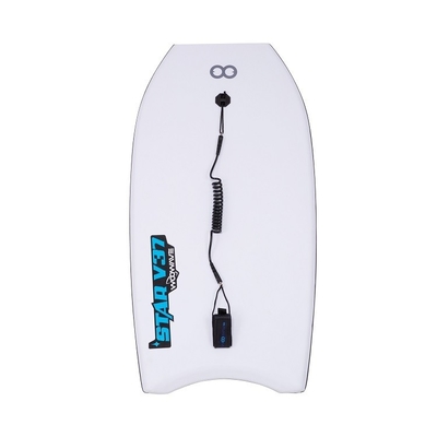 Robuust en duurzaam 37 inch WOOWAVE bodyboard voor surfen Professionele ontwerp in grijs
