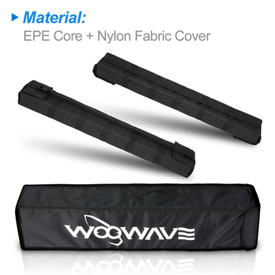 Universal Soft Long Canoe Racks voor kajak en surfboard Woven Lable of PVC Lable Logo Type