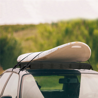 Universal Soft Long Canoe Racks voor kajak en surfboard Woven Lable of PVC Lable Logo Type