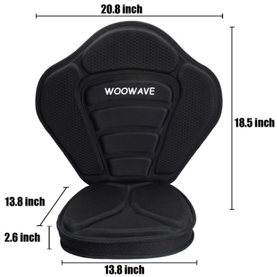 1.72 kg Pakketgewicht WOOWAVE Paddleboard stoel Vissersboot stoel met tas