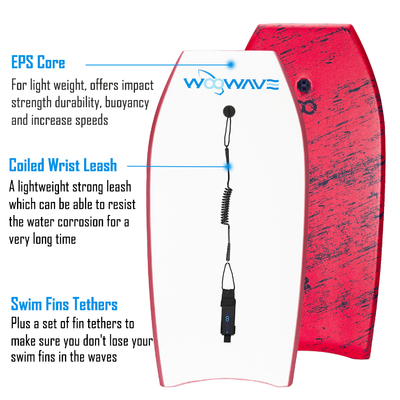 WOOWAVE Professionele Surfboards EPS Core Custom Design Foam Boards voor volwassenen