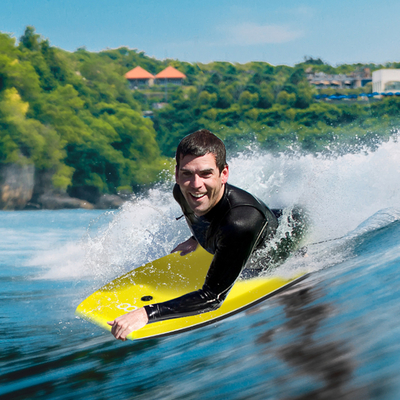 Lichtgewicht 6 voet 37'' Surfboard Foam Body Board voor zwembad en oceaan 1.8lbs Board Gewicht