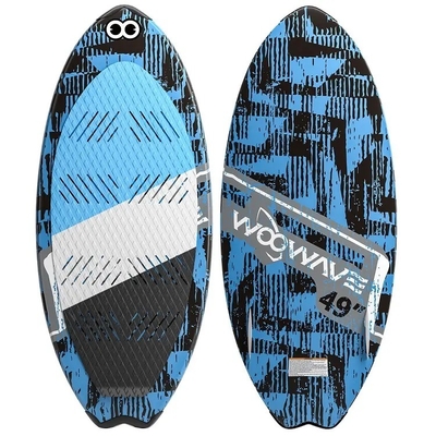 Gepersonaliseerd 125.5 * 52cm koolstofvezel surfboard voor kinderen en volwassenen Woowave OEM / ODM