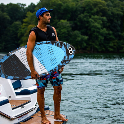 Professionele 49' Wakesurf Glasvezel Stand Up Paddle Board voor Surfliefhebbers